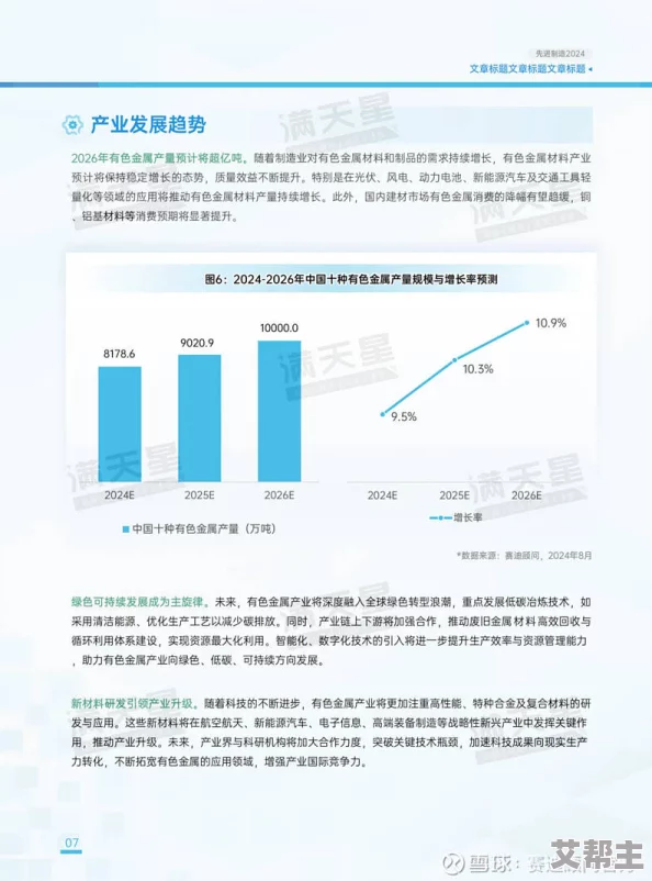 国产有黄有色：新材料技术突破助力提升产品质量与市场竞争力，推动行业可持续发展